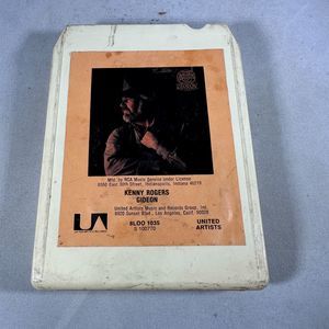 Kenny Rogers Gideon 8 Track Tape United Artists Records Country Music